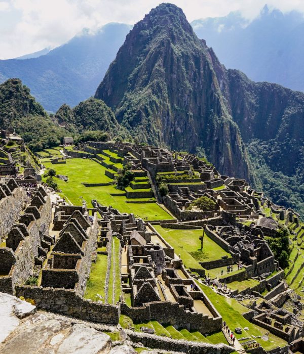 Aerial,View,Of,Machu,Picchu,And,Ancient,Incan,Ruins,With