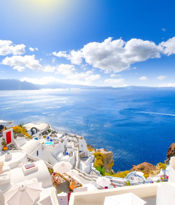 Hillside,View,Through,An,Open,Window,With,Blue,Shutters,Of